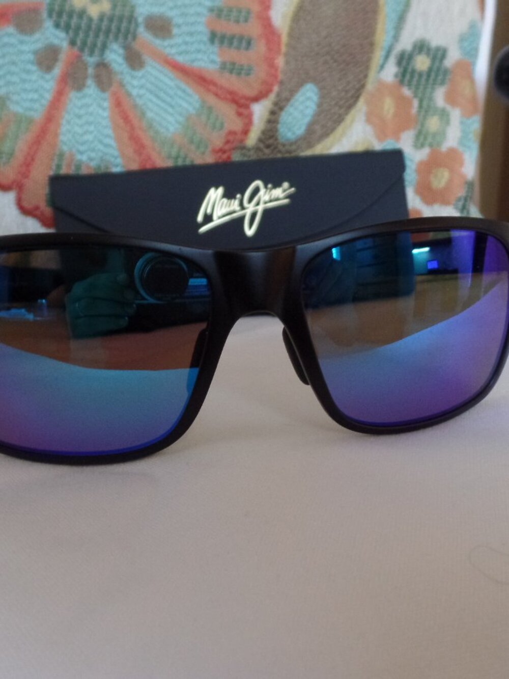 Maui Jim KANAIO COAST in Matte Black Frame w/Blue Hawaii Lens